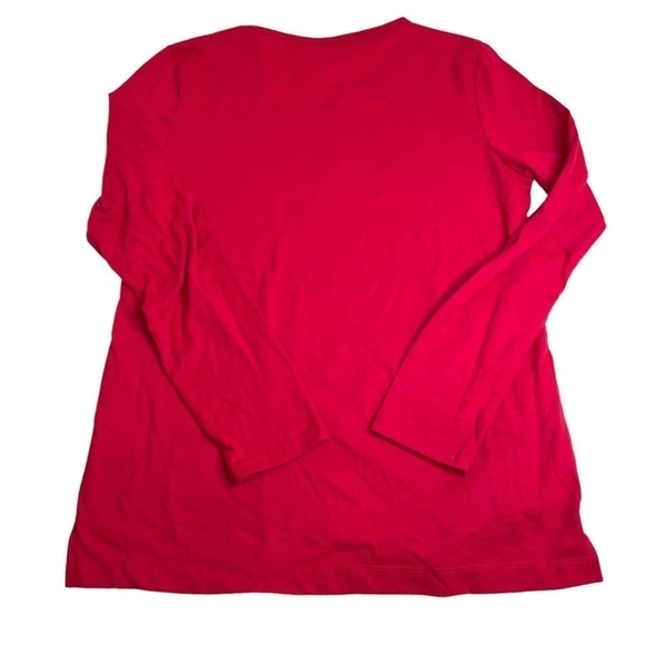 Macy's Family PJs Pajamas Matching Brinkley Plaid Shirt Solid Red Small New - Picture 5 of 6